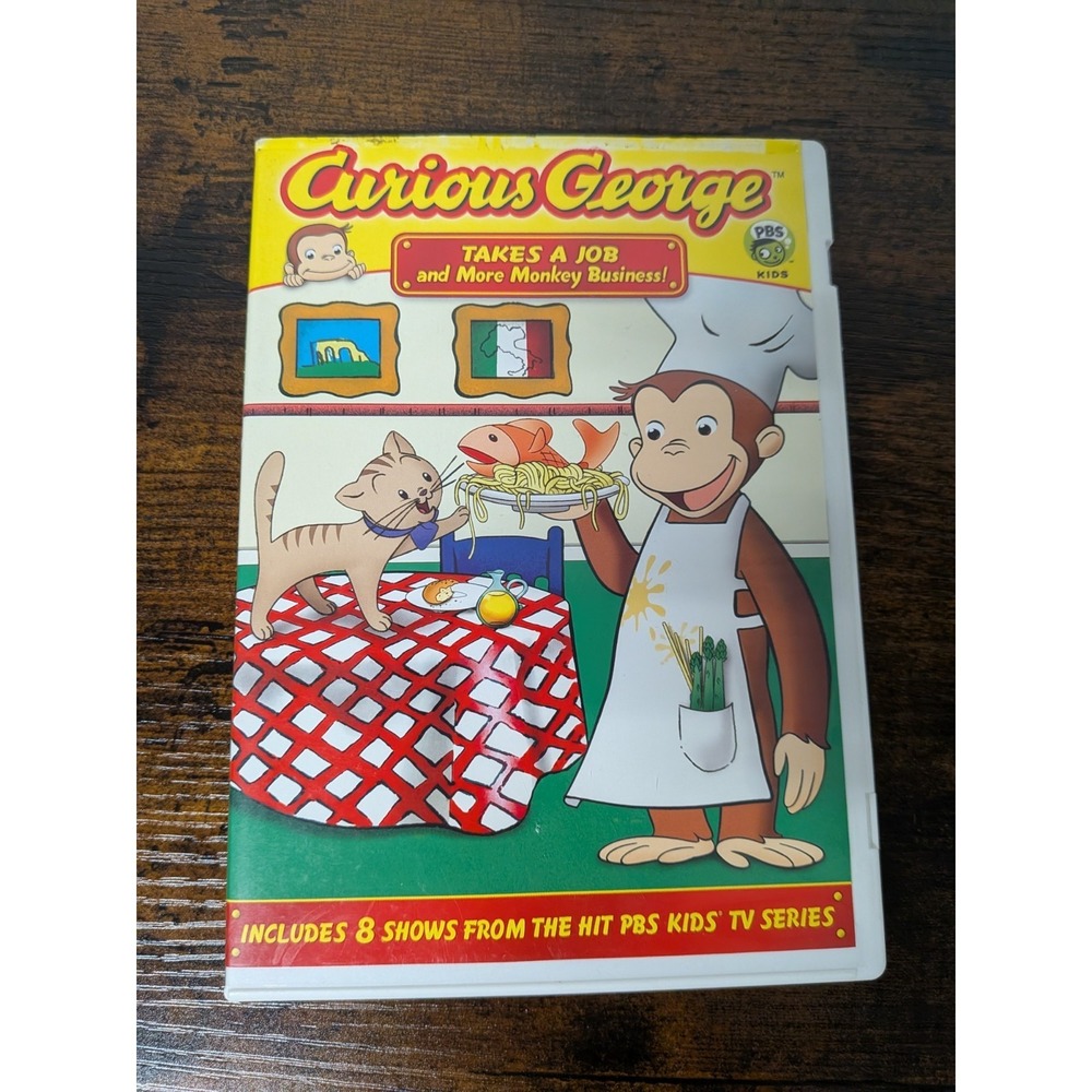 Curious George: Takes a Job and More Monkey Business! - DVD Animated Kids